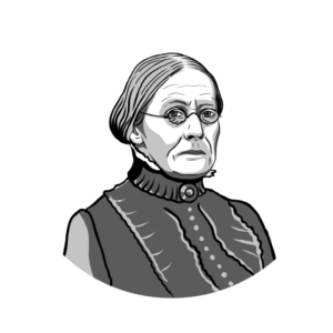 Susan B. Anthony Illustration by Diana Aguilar